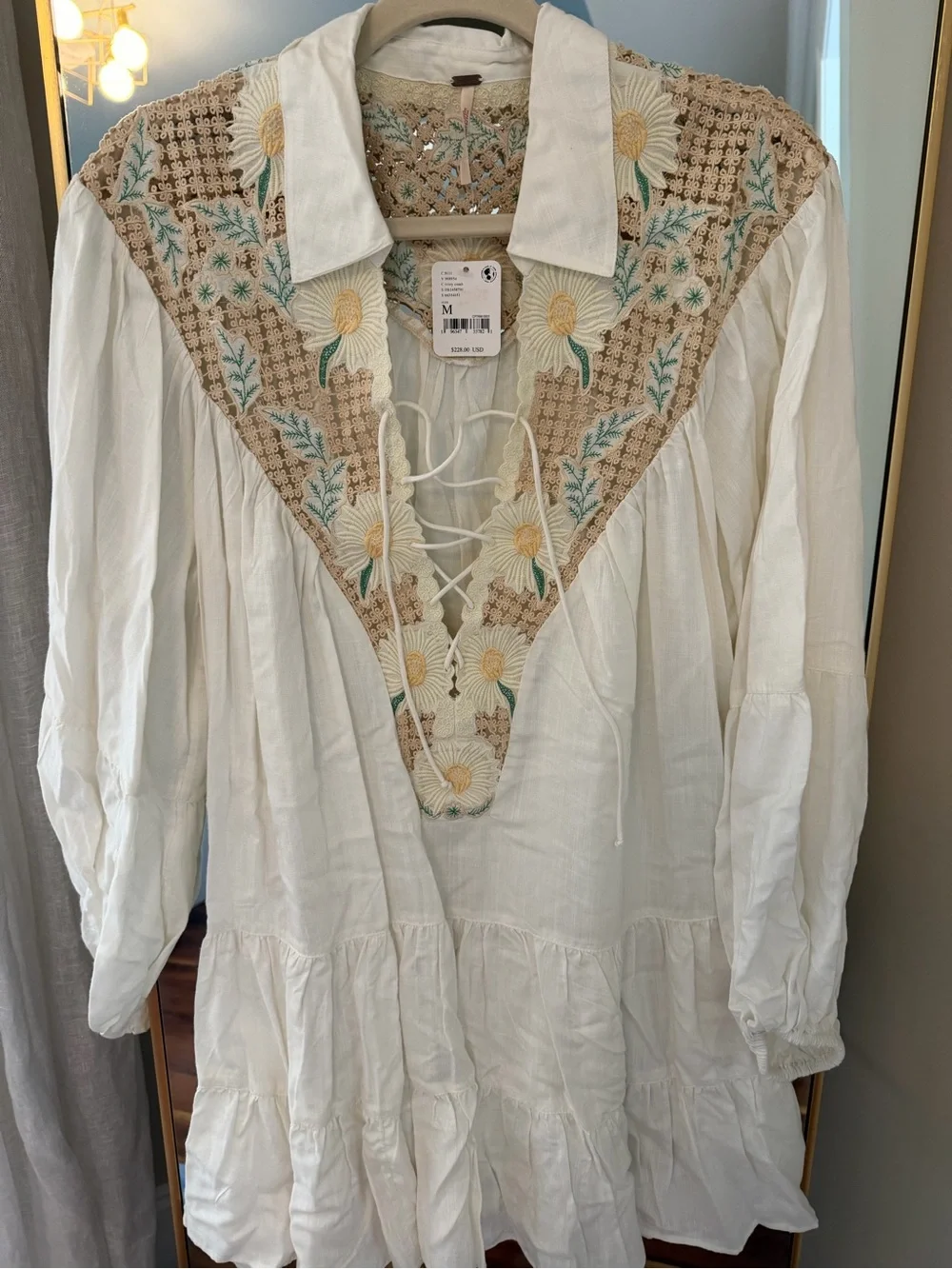 Free People- daisy tunic dress - Picture 2 of 4